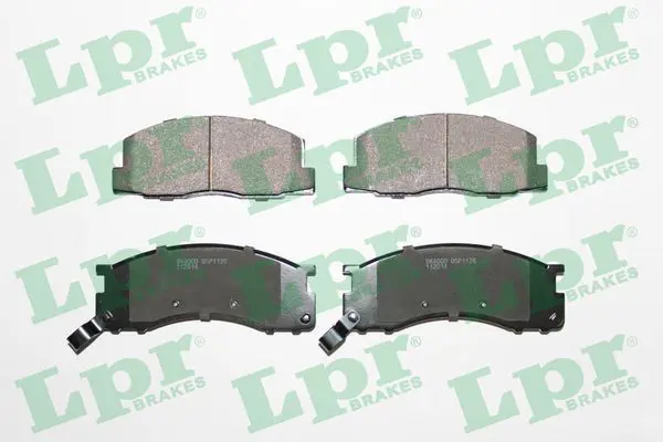 Handler.Part Brake pad set, disc brake LPR 05P1126 1