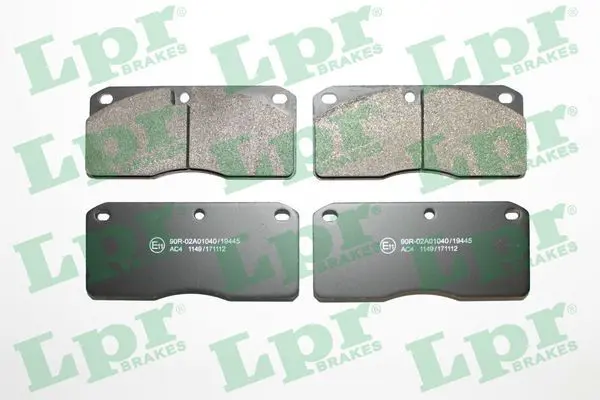 Handler.Part Brake pad set, disc brake LPR 05P1149 1