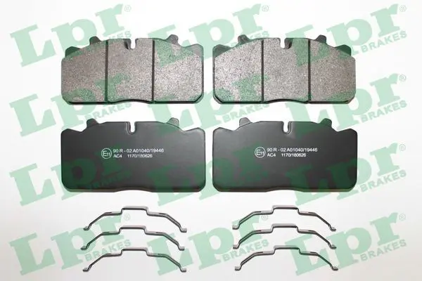 Handler.Part Brake pad set, disc brake LPR 05P1170 1