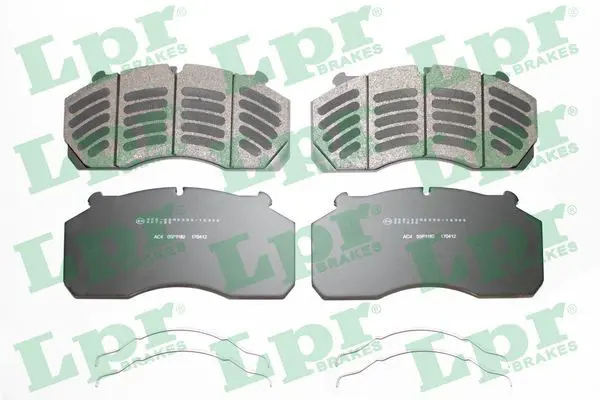 Handler.Part Brake pad set, disc brake LPR 05P1182 1