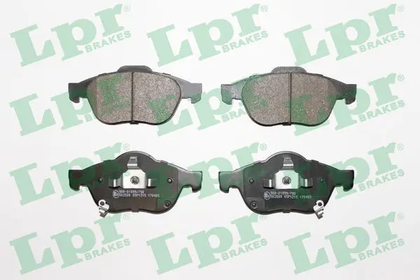 Handler.Part Brake pad set, disc brake LPR 05P1215 1