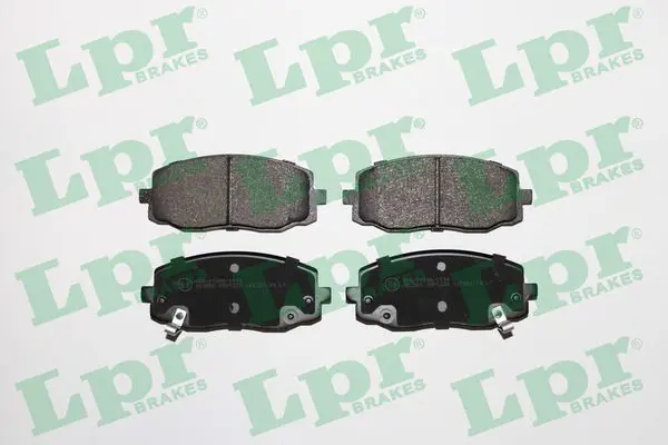 Handler.Part Brake pad set, disc brake LPR 05P1220 1