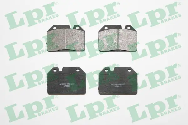 Handler.Part Brake pad set, disc brake LPR 05P123 1