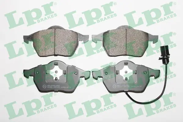 Handler.Part Brake pad set, disc brake LPR 05P1238 1