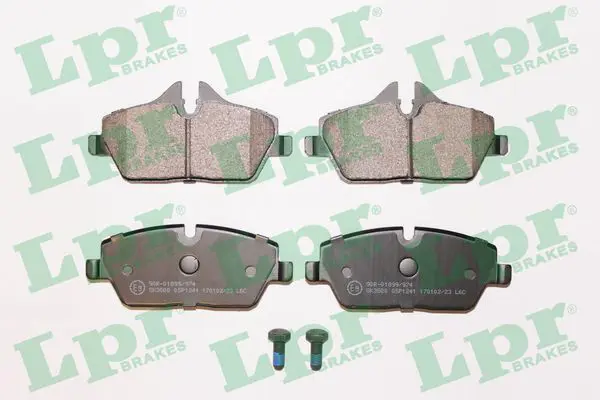 Handler.Part Brake pad set, disc brake LPR 05P1241 1