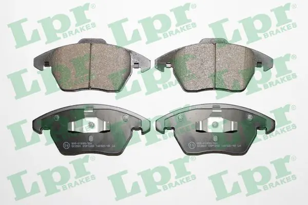 Handler.Part Brake pad set, disc brake LPR 05P1248 1