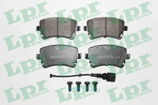 Handler.Part Brake pad set, disc brake LPR 05P1256 1