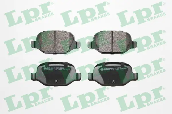 Handler.Part Brake pad set, disc brake LPR 05P1265 1