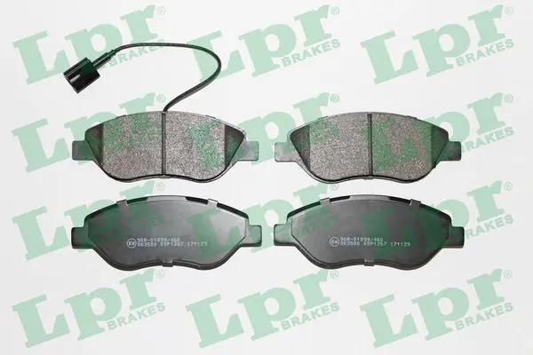 Handler.Part Brake pad set, disc brake LPR 05P1267 1