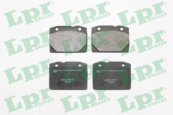 Handler.Part Brake pad set, disc brake LPR 05P127 1