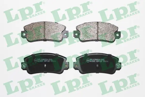 Handler.Part Brake pad set, disc brake LPR 05P128 1