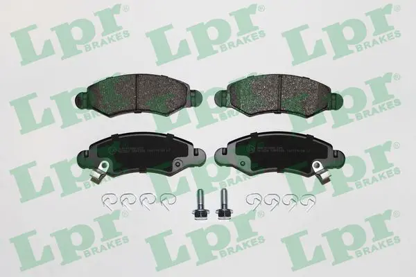 Handler.Part Brake pad set, disc brake LPR 05P1280 1