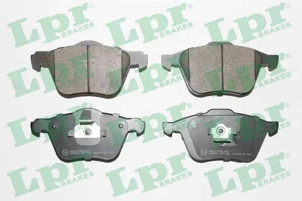 Handler.Part Brake pad set, disc brake LPR 05P1286 1