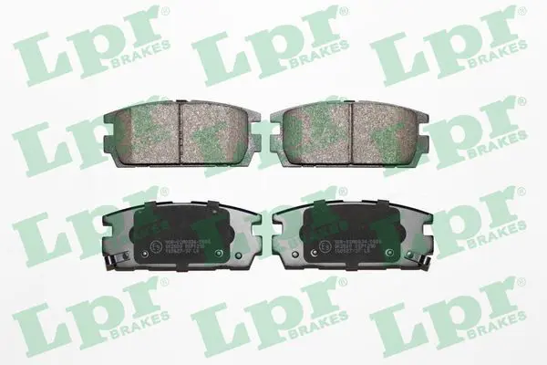 Handler.Part Brake pad set, disc brake LPR 05P1290 1