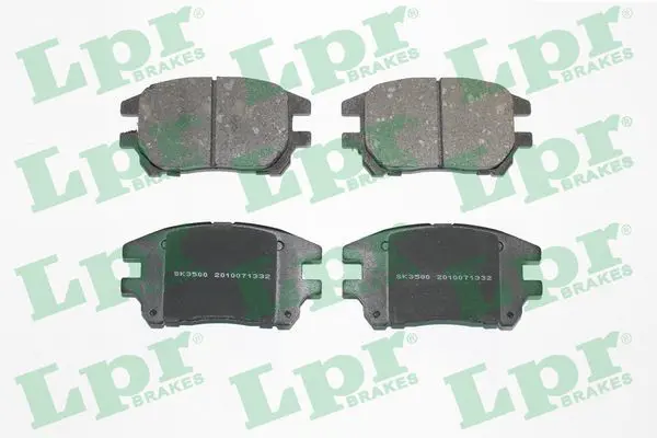 Handler.Part Brake pad set, disc brake LPR 05P1332 1