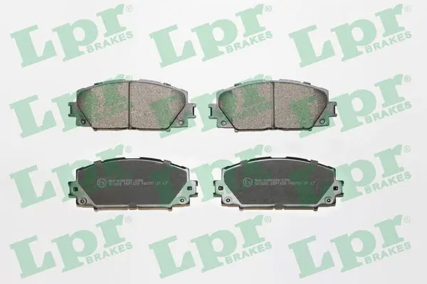 Handler.Part Brake pad set, disc brake LPR 05P1333 1