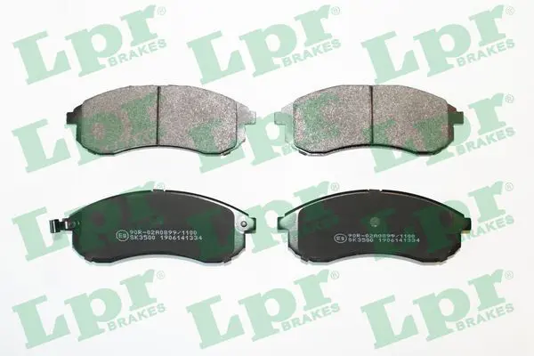 Handler.Part Brake pad set, disc brake LPR 05P1334 1