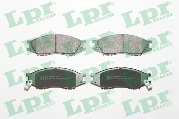 Handler.Part Brake pad set, disc brake LPR 05P1346 1