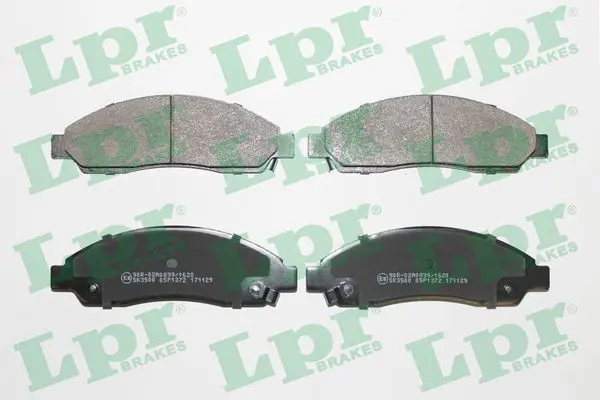 Handler.Part Brake pad set, disc brake LPR 05P1372 1