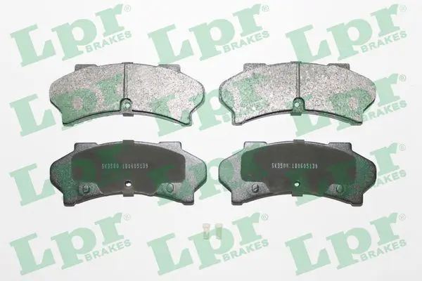 Handler.Part Brake pad set, disc brake LPR 05P139 1