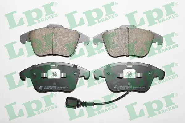 Handler.Part Brake pad set, disc brake LPR 05P1392 1