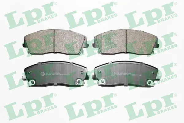 Handler.Part Brake pad set, disc brake LPR 05P1399 1