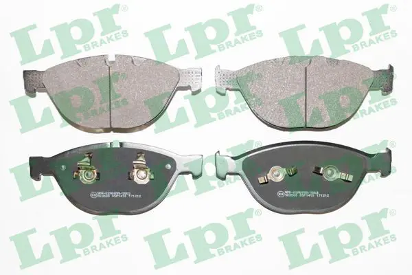 Handler.Part Brake pad set, disc brake LPR 05P1410 1