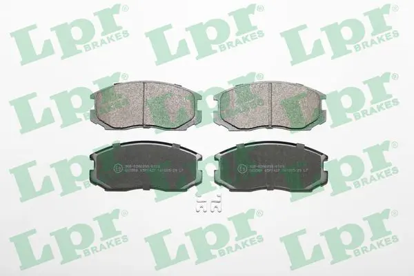 Handler.Part Brake pad set, disc brake LPR 05P1427 1