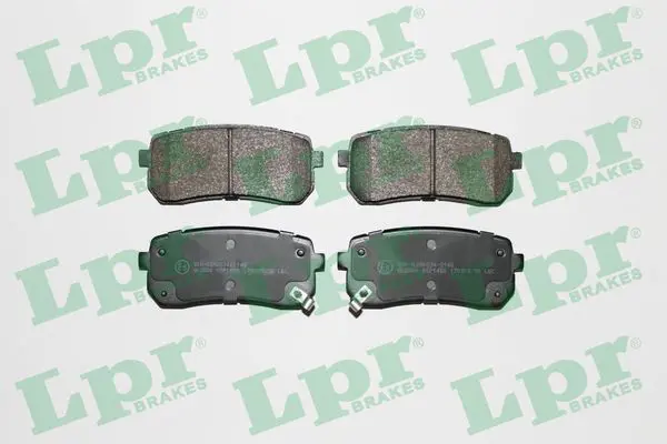 Handler.Part Brake pad set, disc brake LPR 05P1450 1