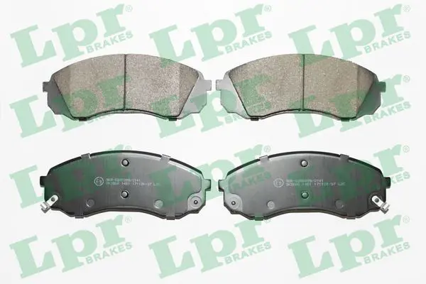 Handler.Part Brake pad set, disc brake LPR 05P1451 1