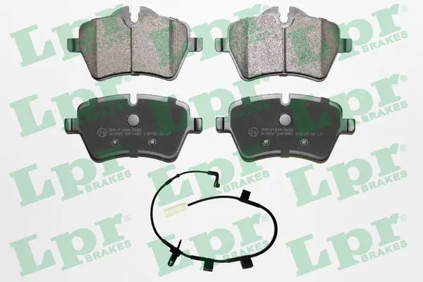 Handler.Part Brake pad set, disc brake LPR 05P1485A 1