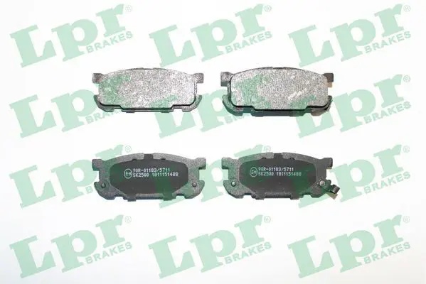 Handler.Part Brake pad set, disc brake LPR 05P1488 1