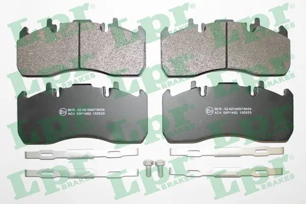 Handler.Part Brake pad set, disc brake LPR 05P1492 1