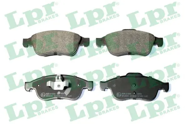 Handler.Part Brake pad set, disc brake LPR 05P1493 1