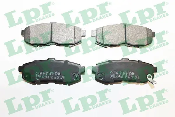 Handler.Part Brake pad set, disc brake LPR 05P1503 1