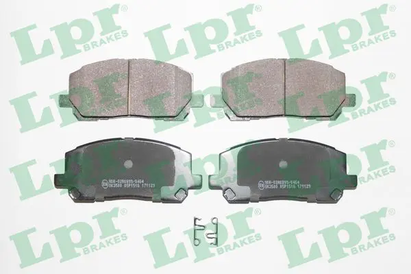 Handler.Part Brake pad set, disc brake LPR 05P1516 1