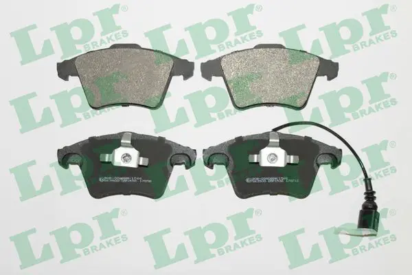 Handler.Part Brake pad set, disc brake LPR 05P1536 1