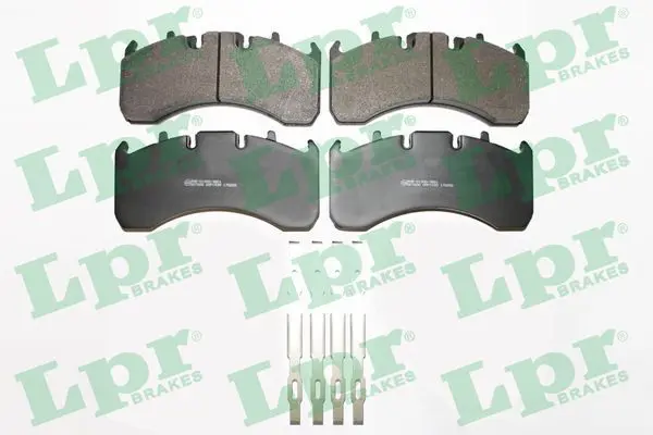 Handler.Part Brake pad set, disc brake LPR 05P1539 1