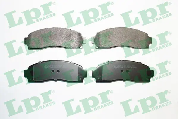 Handler.Part Brake pad set, disc brake LPR 05P1542 1