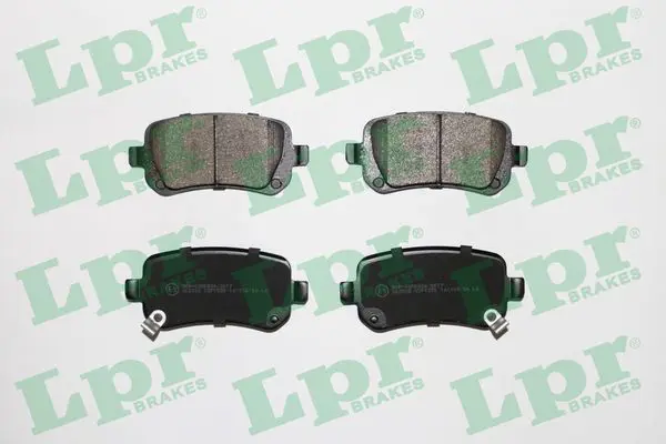 Handler.Part Brake pad set, disc brake LPR 05P1550 1