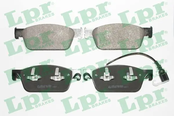 Handler.Part Brake pad set, disc brake LPR 05P1551 1