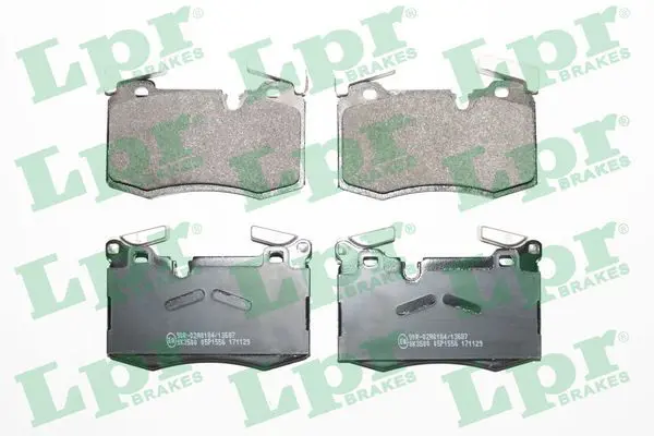 Handler.Part Brake pad set, disc brake LPR 05P1556 1