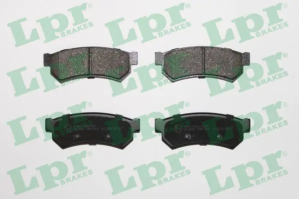 Handler.Part Brake pad set, disc brake LPR 05P1564 1