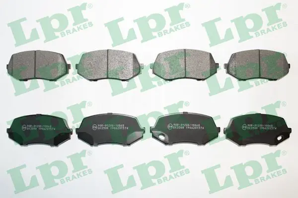 Handler.Part Brake pad set, disc brake LPR 05P1574 1