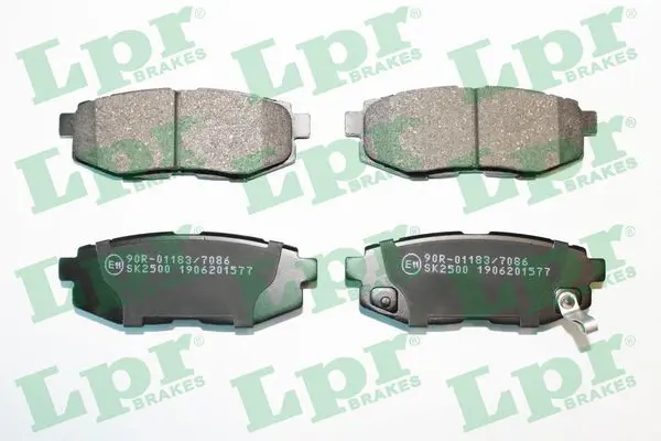 Handler.Part Brake pad set, disc brake LPR 05P1577 1