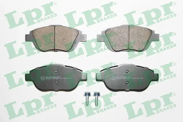 Handler.Part Brake pad set, disc brake LPR 05P1590 1