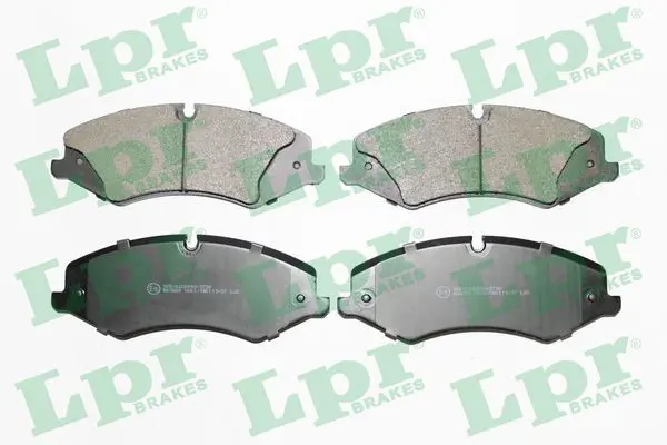 Handler.Part Brake pad set, disc brake LPR 05P1600 1