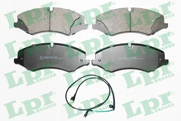 Handler.Part Brake pad set, disc brake LPR 05P1600A 1