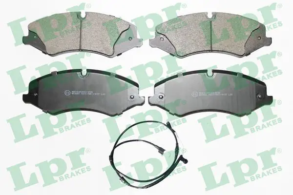 Handler.Part Brake pad set, disc brake LPR 05P1600C 1