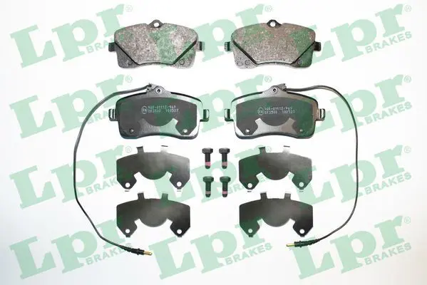 Handler.Part Brake pad set, disc brake LPR 05P1601 1